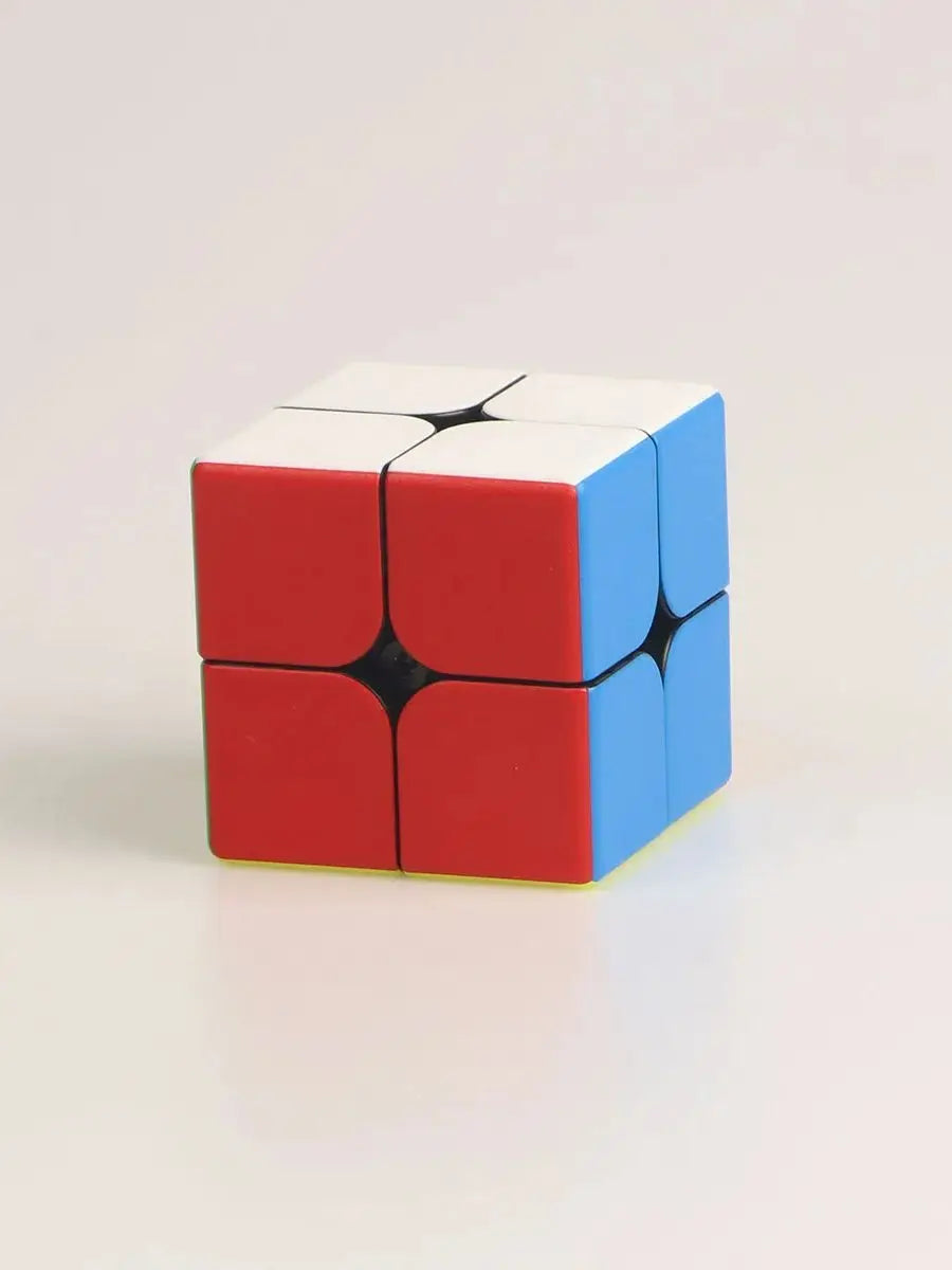 Cubo 2x2 Magnético Reduz o Estresse Quebra-Cabeça Profissional Educativo Velocidade Competição