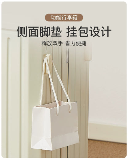 Mala multifuncional para mulheres 2025 nova mala de viagem com código, 20 polegadas, caixa de couro, rodas silenciosas reforçadas