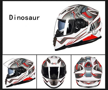 Full Face Motorcycle Helmets Latest Downhill Racing Motorbike Riding Casco Capacete De Moto DOT Approved For Men Women Kask