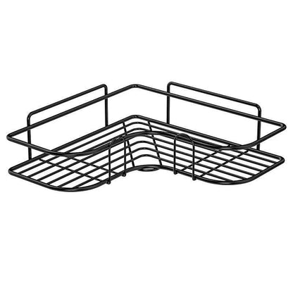 Prateleira de Banheiro Suporte para Shampoo Rack de Armazenamento Cozinha Sem Perfuração Prateleira Triangular Acessórios de Banheiro