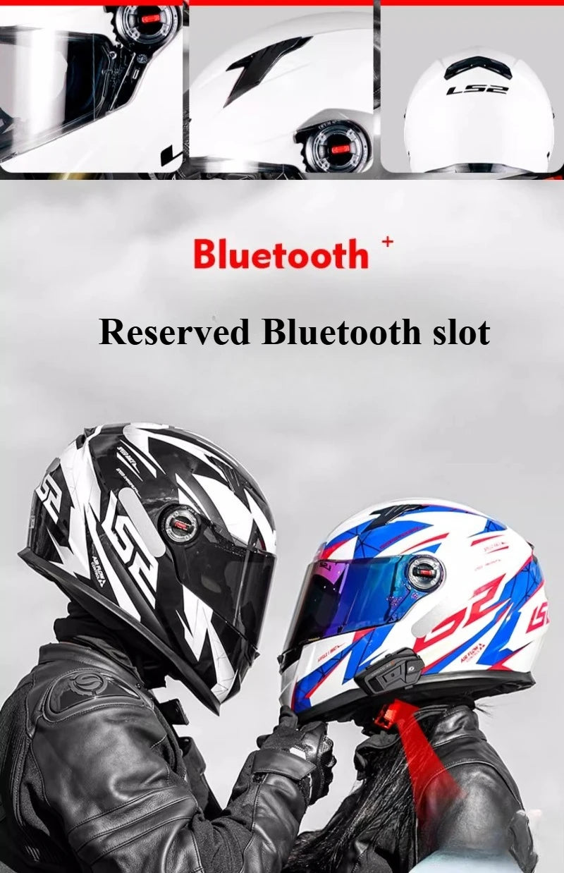 Capacete de Motociclista LS2 FF358 Preto e Branco Capacetes Full Face Tamanho Brasileiro LS2 FF358 Preto e Rosa Novo Capacete L-XXXL Forro FF358