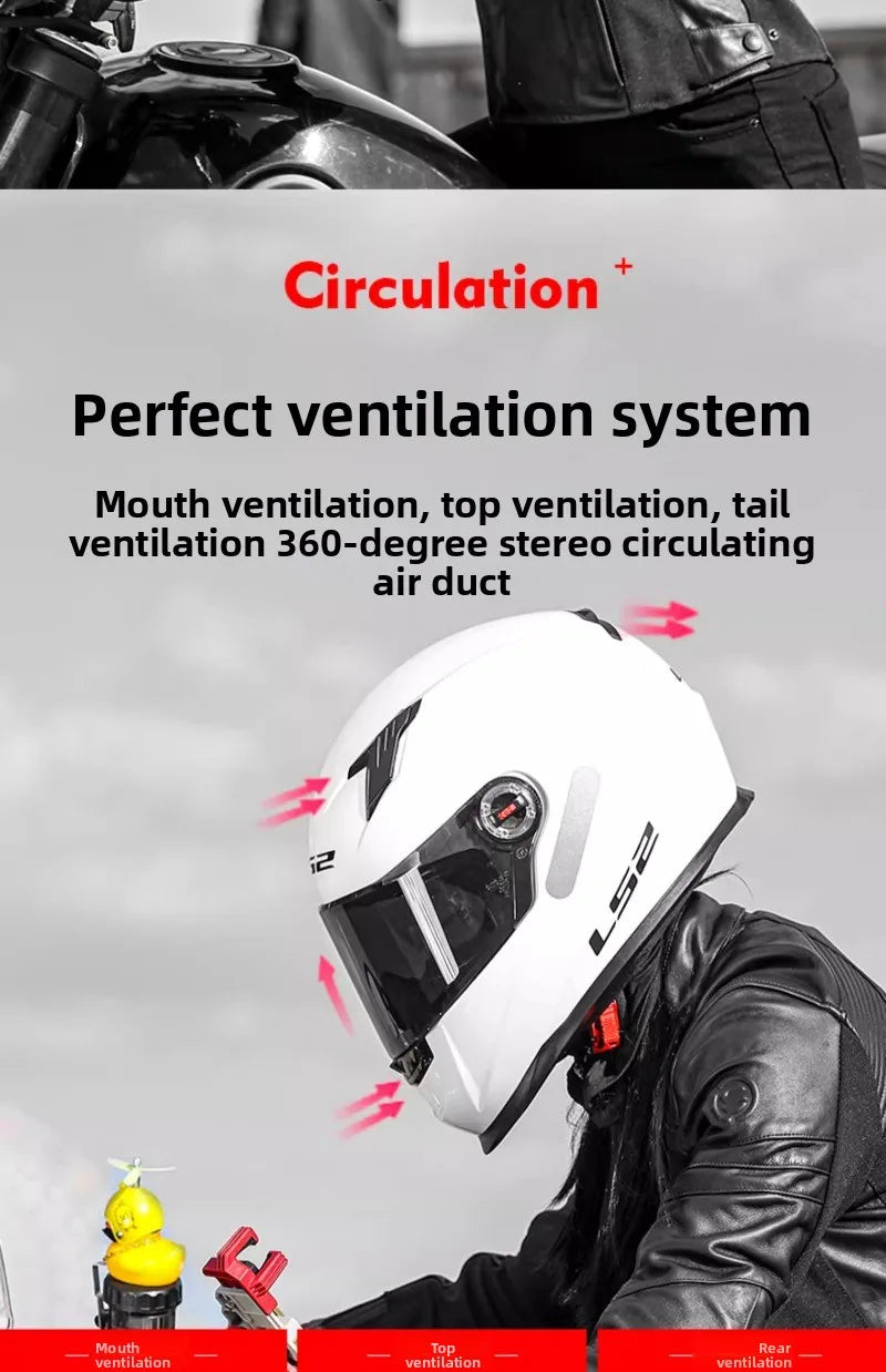 Capacete de Motociclista LS2 FF358 Preto e Branco Capacetes Full Face Tamanho Brasileiro LS2 FF358 Preto e Rosa Novo Capacete L-XXXL Forro FF358