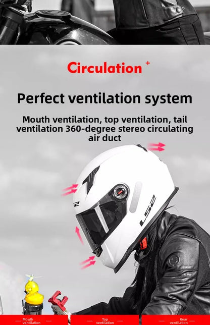 Capacete de Motociclista LS2 FF358 Preto e Branco Capacetes Full Face Tamanho Brasileiro LS2 FF358 Preto e Rosa Novo Capacete L-XXXL Forro FF358