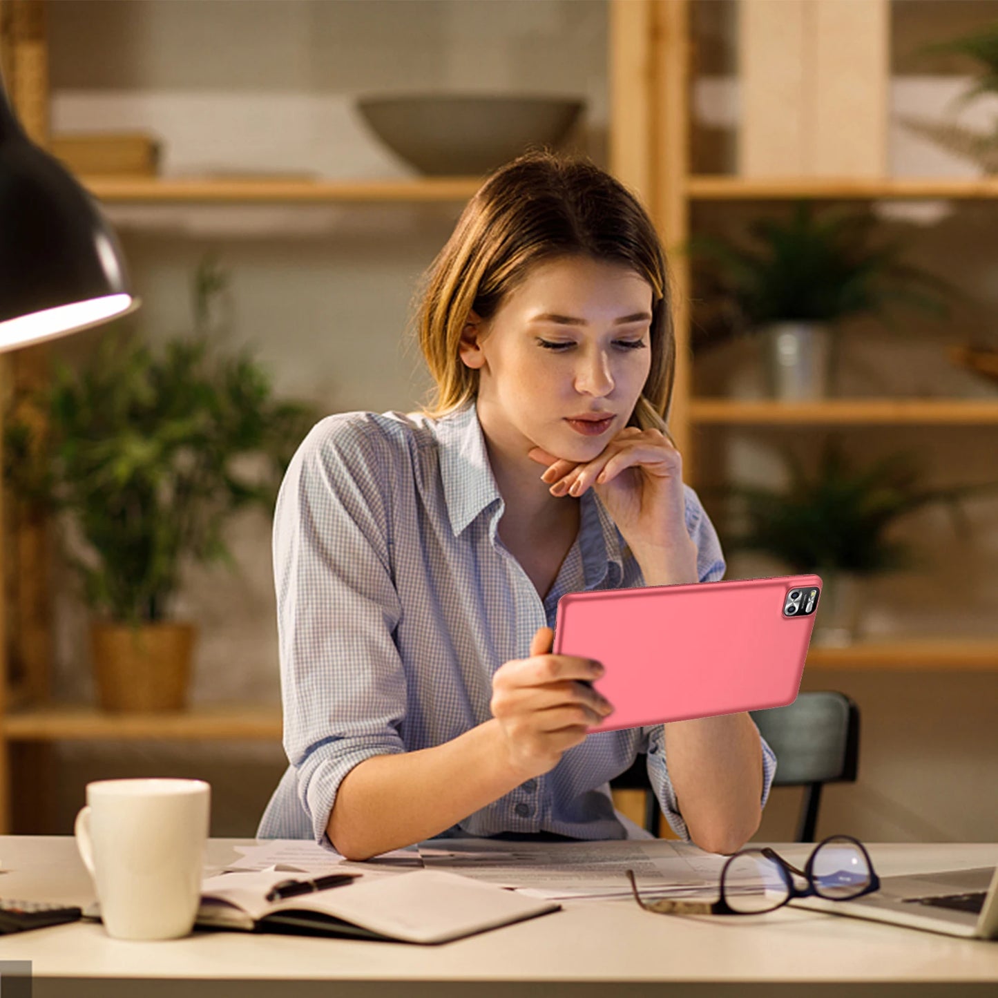 Tablet PRITOM de 8 polegadas Android 13, 8GB (4+4 Expansível) RAM, 64GB ROM, Expansão até 1TB, Tela IPS 1280x800, Bateria 5000mAh, Câmera Dupla, WiFi