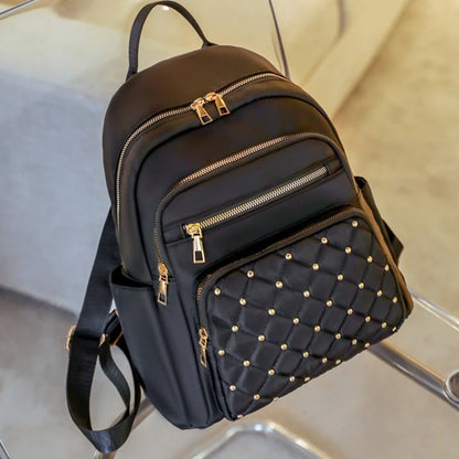 Fashion Bagpack Women High Quality Nylon Backpacks Female Big Travel Back Pack Large School Bags for Teenage Girls Shoulder Bag