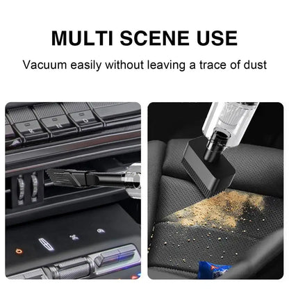 Aspirador de Carro Sem Fio Portátil Mini Aspirador de Carro Portátil Aspirador de Mão Potente Máquina de Limpeza para Carro Eletrodoméstico