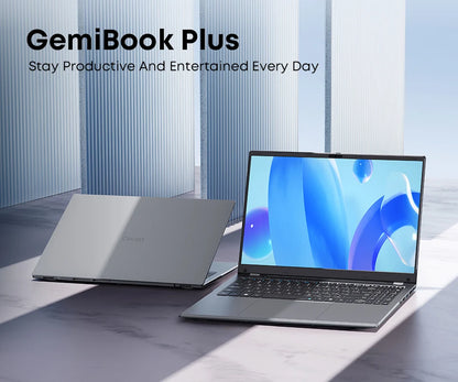 Notebook CHUWI GemiBook Plus 15,6'' 16GB RAM 512GB SSD Computador Windows 11 Laptop 12ª Geração Intel Alder Lake N150 / N100