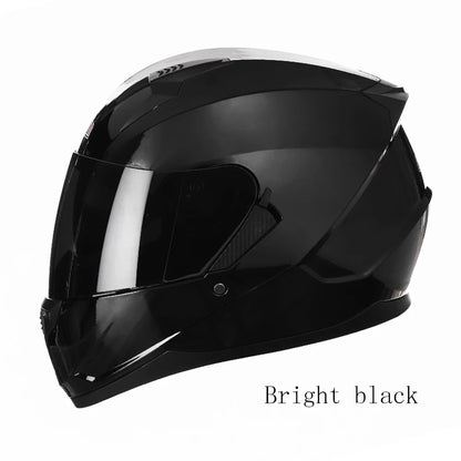 Motorcycle Helmet Full Face Double Lens Capacete Professional Men Women Four Seasons DOT ECE Approved Safety Protective Casco