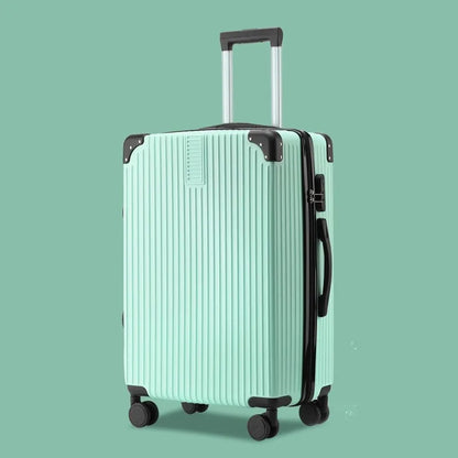 Mala de Rodinhas 20 24 26 28" Maleta de Viagem com Rodas, Cadeado de Combinação, Bagagem de Mão