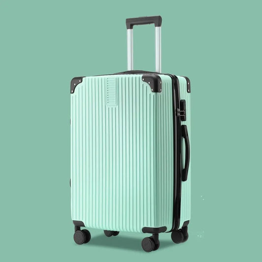 Mala de Rodinhas 20 24 26 28" Maleta de Viagem com Rodas, Cadeado de Combinação, Bagagem de Mão