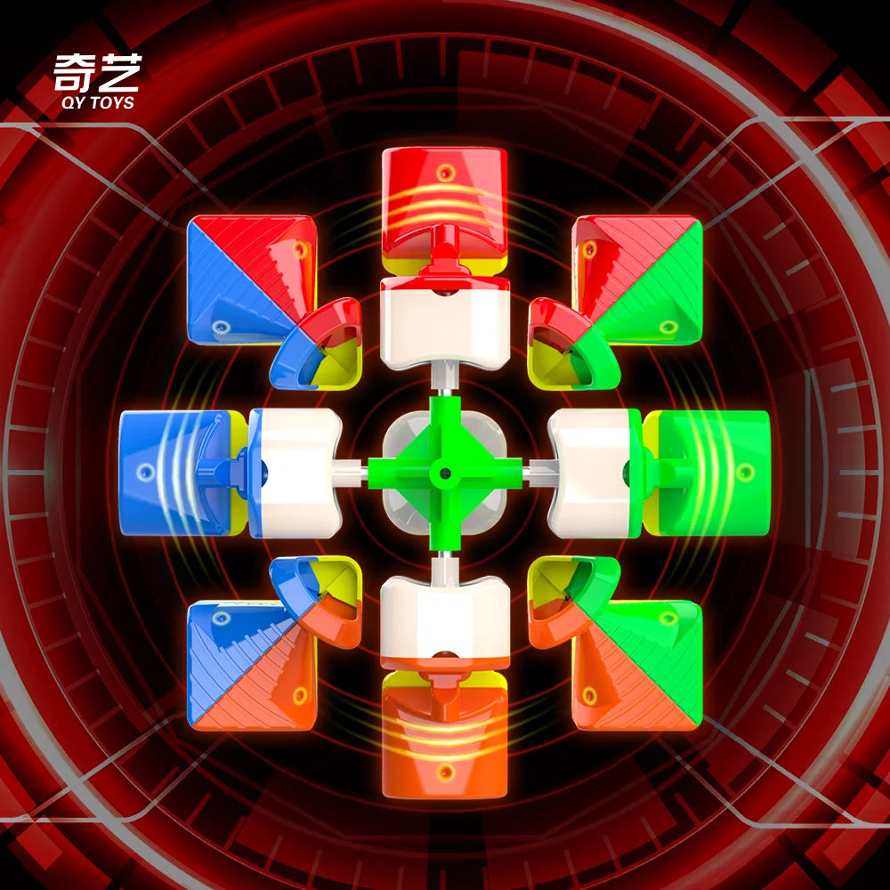 Cubo magico Profissional, Puzzle: 3x3 Super flexivel, o Produto ja vem Lubrificado de Fábrica.