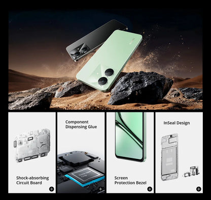 Celular Smartphone Realme Note 60X 4G 3GB Ram 64GB Rom 5000mAh