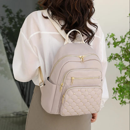 Fashion Bagpack Women High Quality Nylon Backpacks Female Big Travel Back Pack Large School Bags for Teenage Girls Shoulder Bag