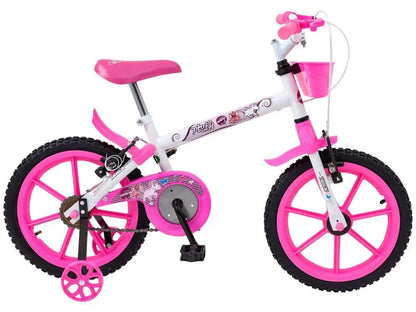 Bicicleta Infantil Feminina Aro 16 Track Bikes PINKY WR