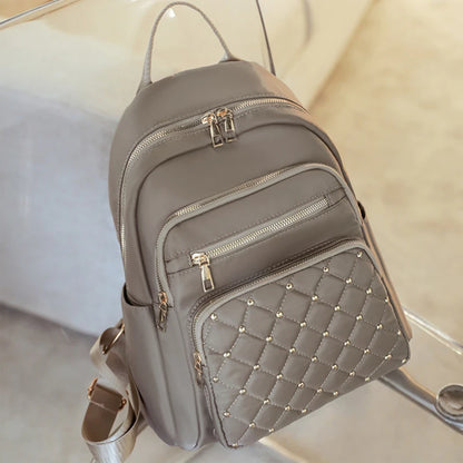 Fashion Bagpack Women High Quality Nylon Backpacks Female Big Travel Back Pack Large School Bags for Teenage Girls Shoulder Bag