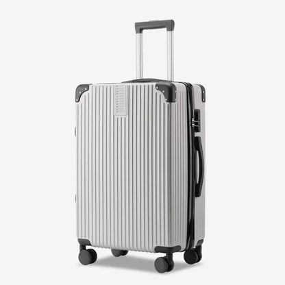 Mala de Rodinhas 20 24 26 28" Maleta de Viagem com Rodas, Cadeado de Combinação, Bagagem de Mão