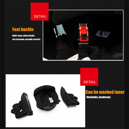 Full Face Motorcycle Helmets Latest Downhill Racing Motorbike Riding Casco Capacete De Moto DOT Approved For Men Women Kask