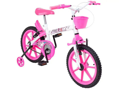 Bicicleta Infantil Feminina Aro 16 Track Bikes PINKY WR