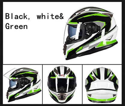 Full Face Motorcycle Helmets Latest Downhill Racing Motorbike Riding Casco Capacete De Moto DOT Approved For Men Women Kask