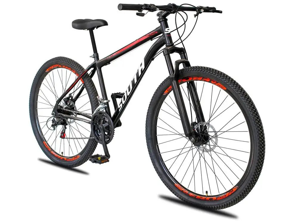 Bicicleta Aro 29 South Bike Sport Freio a Disco 21 Marchas