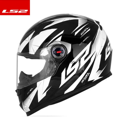 Capacete de Motociclista LS2 FF358 Preto e Branco Capacetes Full Face Tamanho Brasileiro LS2 FF358 Preto e Rosa Novo Capacete L-XXXL Forro FF358
