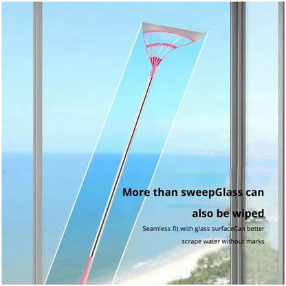Vassoura Raspador de Silicone Mágico Limpador de Vidros de Altura Mop de Chão Vassoura de Limpeza Doméstica para Banheiro Varredura com Água