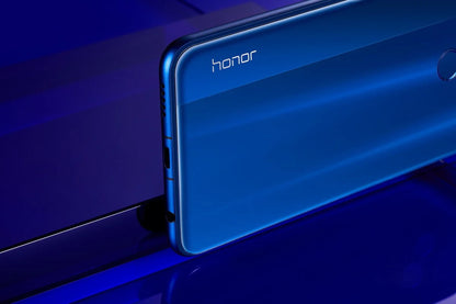 Smartphone HONOR 8X Firmware Global CPU Haisi Qilin 710 Tela de 6,5 polegadas Câmera traseira de 20MP Reconhecimento de impressão digital Telefone usado