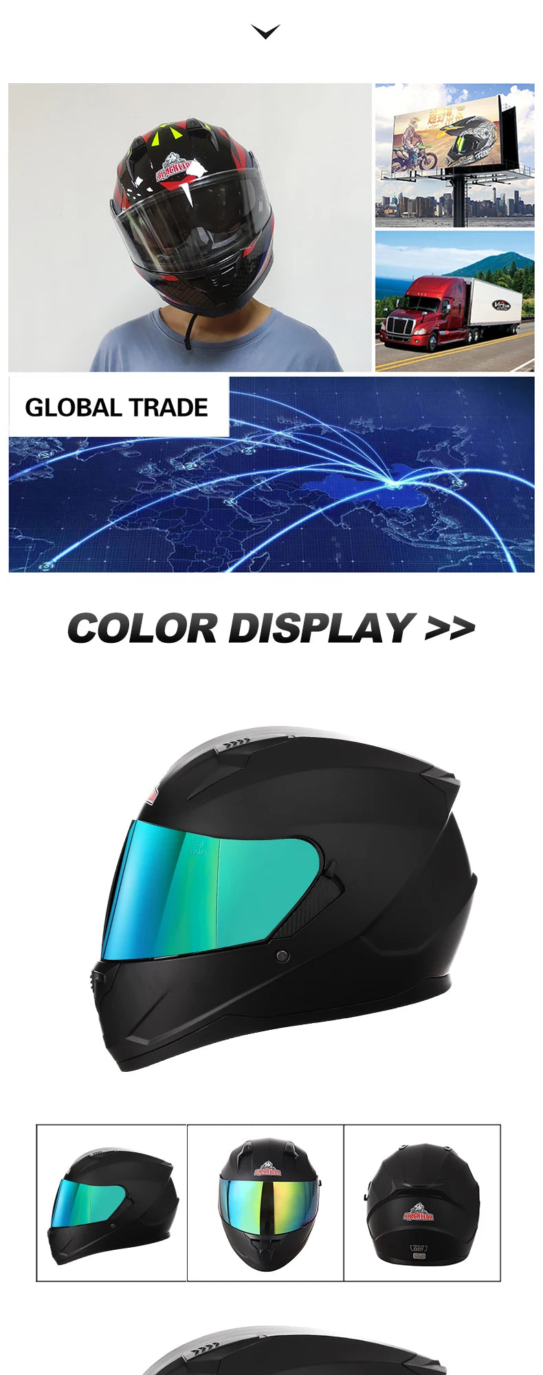 Motorcycle Helmet Full Face Double Lens Capacete Professional Men Women Four Seasons DOT ECE Approved Safety Protective Casco