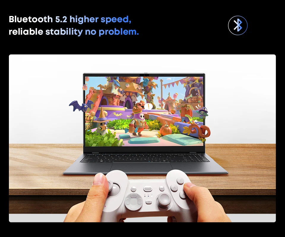 Notebook CHUWI GemiBook Plus 15,6'' 16GB RAM 512GB SSD Computador Windows 11 Laptop 12ª Geração Intel Alder Lake N150 / N100