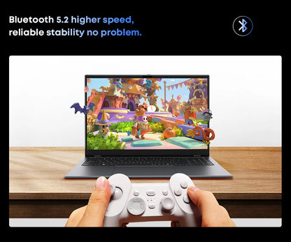 Notebook CHUWI GemiBook Plus 15,6'' 16GB RAM 512GB SSD Computador Windows 11 Laptop 12ª Geração Intel Alder Lake N150 / N100