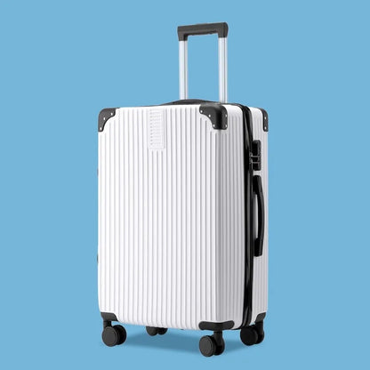 Mala de Rodinhas 20 24 26 28" Maleta de Viagem com Rodas, Cadeado de Combinação, Bagagem de Mão