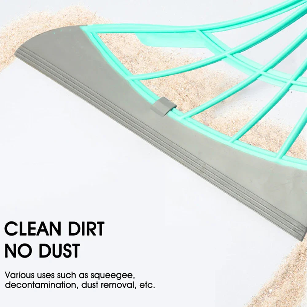 Vassoura Raspador de Silicone Mágico Limpador de Vidros de Altura Mop de Chão Vassoura de Limpeza Doméstica para Banheiro Varredura com Água
