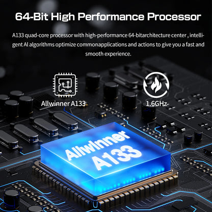 Tablet PRITOM de 8 polegadas Android 13, 8GB (4+4 Expansível) RAM, 64GB ROM, Expansão até 1TB, Tela IPS 1280x800, Bateria 5000mAh, Câmera Dupla, WiFi