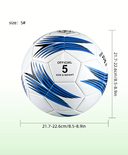 1pc Soccer Ball, Wear-resistant Soft Football For Adult Training Competition,Size 4,5