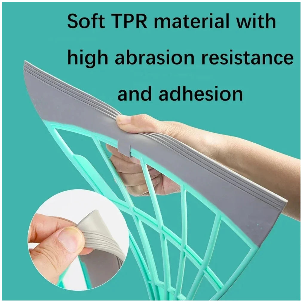 Vassoura Raspador de Silicone Mágico Limpador de Vidros de Altura Mop de Chão Vassoura de Limpeza Doméstica para Banheiro Varredura com Água