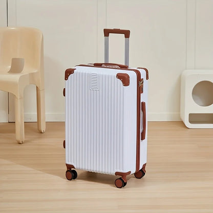 Mala de Rodinhas 20 24 26 28" Maleta de Viagem com Rodas, Cadeado de Combinação, Bagagem de Mão