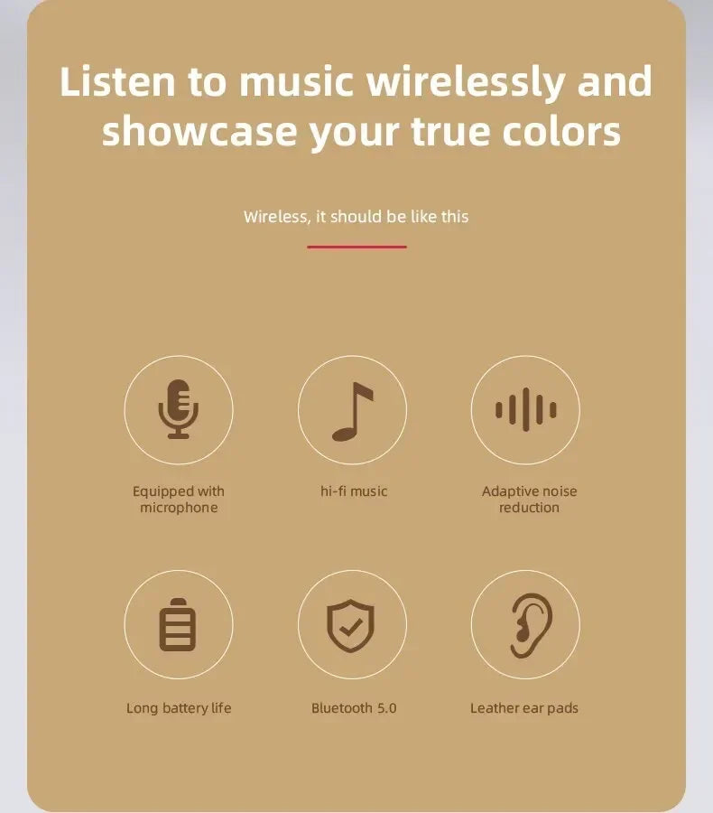 Stereo P47 Headset 5.0 Bluetooth Headset Folding Series Wireless Outdoor SportsHeadset for iPhone Samsung PC Game Accessories