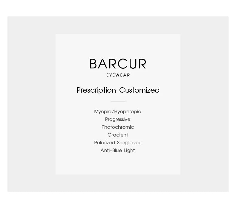 Óculos de Sol BARCUR Design TR90 para Homens Polarizados, Leves, Esportivos, Óculos de Sol para Mulheres, Acessório de Óculos com Proteção UVAB