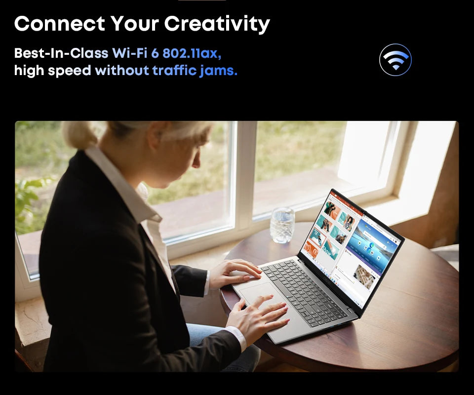 Notebook CHUWI GemiBook Plus 15,6'' 16GB RAM 512GB SSD Computador Windows 11 Laptop 12ª Geração Intel Alder Lake N150 / N100