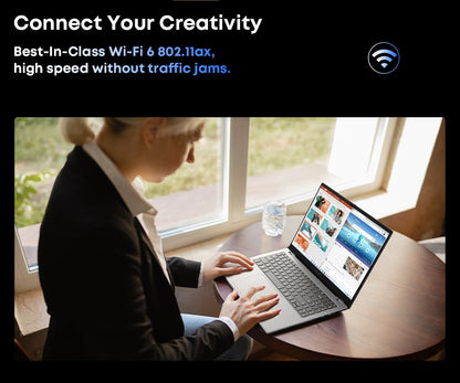 Notebook CHUWI GemiBook Plus 15,6'' 16GB RAM 512GB SSD Computador Windows 11 Laptop 12ª Geração Intel Alder Lake N150 / N100