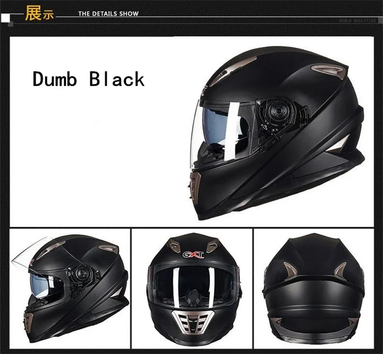 Full Face Motorcycle Helmets Latest Downhill Racing Motorbike Riding Casco Capacete De Moto DOT Approved For Men Women Kask