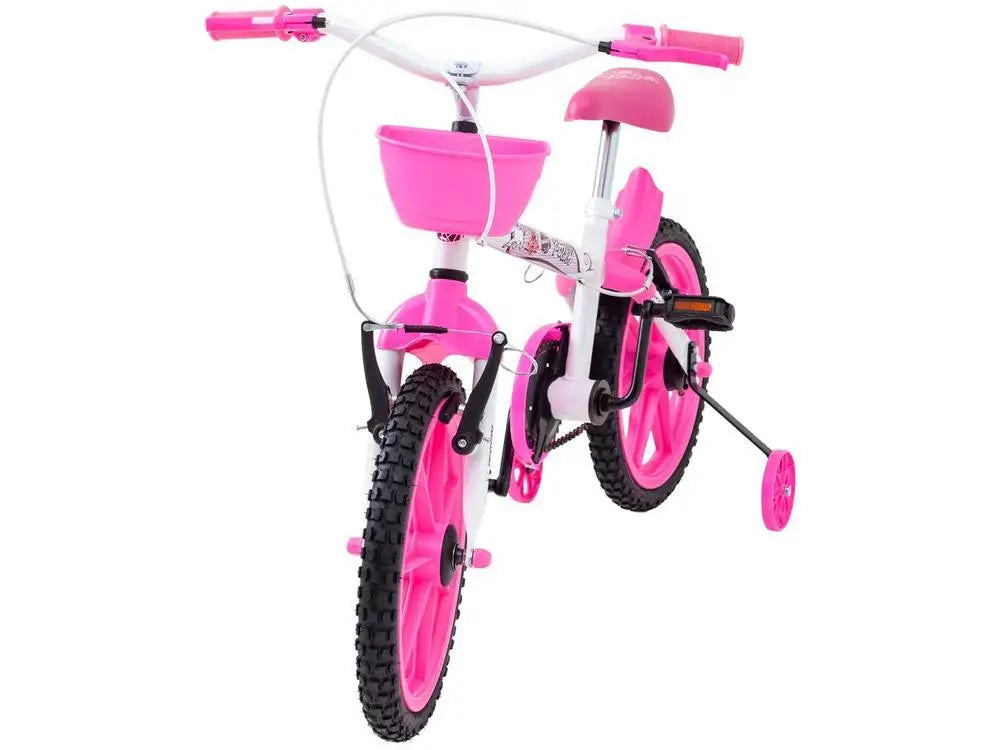Bicicleta Infantil Feminina Aro 16 Track Bikes PINKY WR
