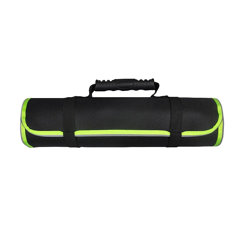 Roll Up Tool Bag Organizer 22 Pouches Compact Portable Tool Storage Bag Waterproof Small Tool Bag for Car Mechanic Electrician